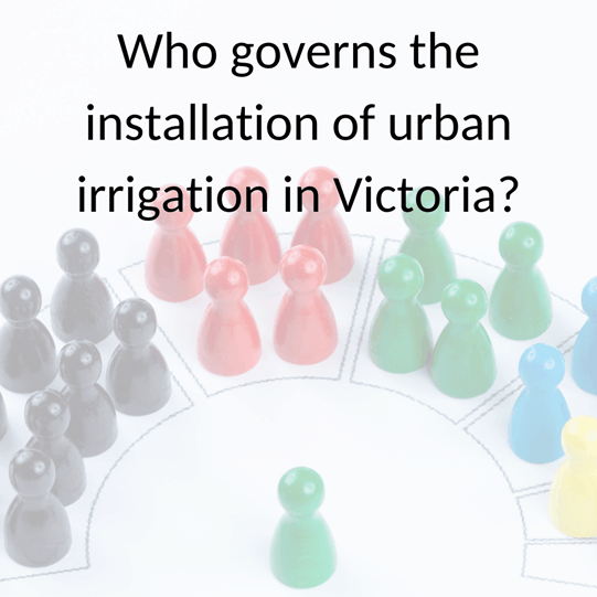 Who Are The Governing Bodies That Oversee The Installation Of Irrigation?